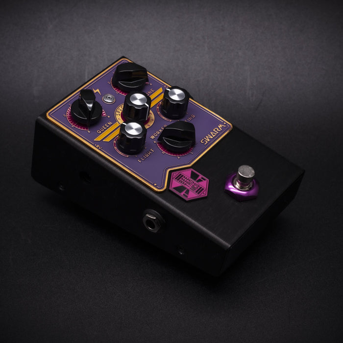 BeetronicsFX Standard Series Limited Run Swarm Purple/Gold/Pink Truetone Music Exclusive Color Fuzz Harmonizer Pedal