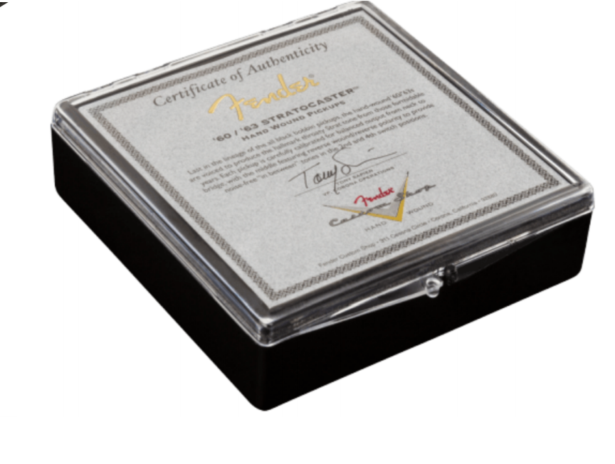 Fender Custom Shop Limited Edition Hand-wound '60/63 Stratocaster Pickups