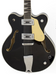 Eastwood Classic 6 Baritone 6 String Semi Hollow Guitar Black