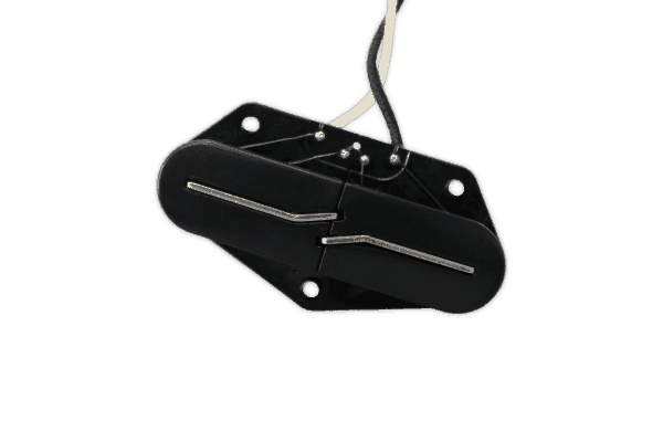 Lindy Fralin Split Blades Telecaster Blues Special Medium Radius Pickup Set - White