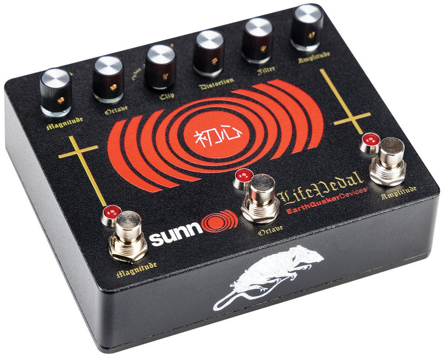 EarthQuaker Devices Sunn O))) Life Pedal Octave Distortion + Booster Guitar Effect Pedal