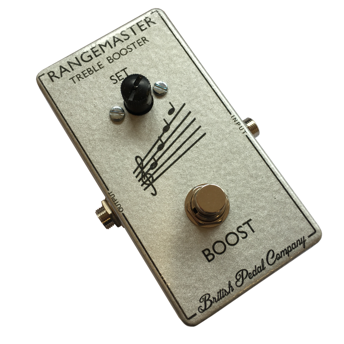 British Pedal Company Compact Series NOS Rangemaster Authentic Treble Boost Guitar Pedal