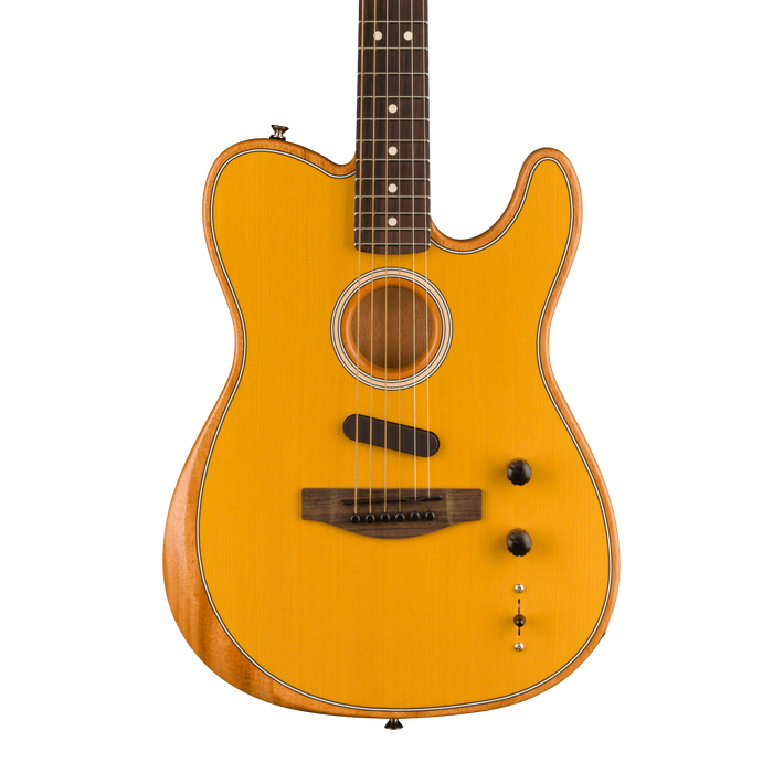 Fender Acoustasonic Player Telecaster Rosewood Fingerboard Butterscotch Blonde