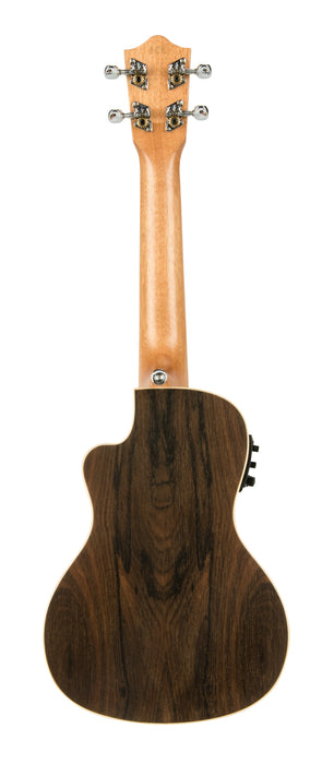 Lanikai ZR-CEC Ziricote Concert with Kula Preamp Acoustic Electric Ukulele