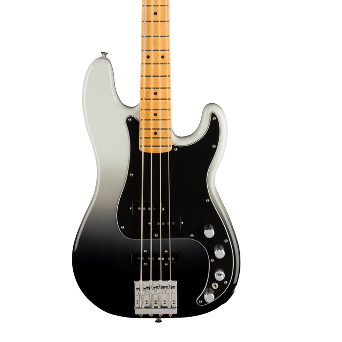 Fender Player Plus Precision Bass Silver Smoke With Gig Bag
