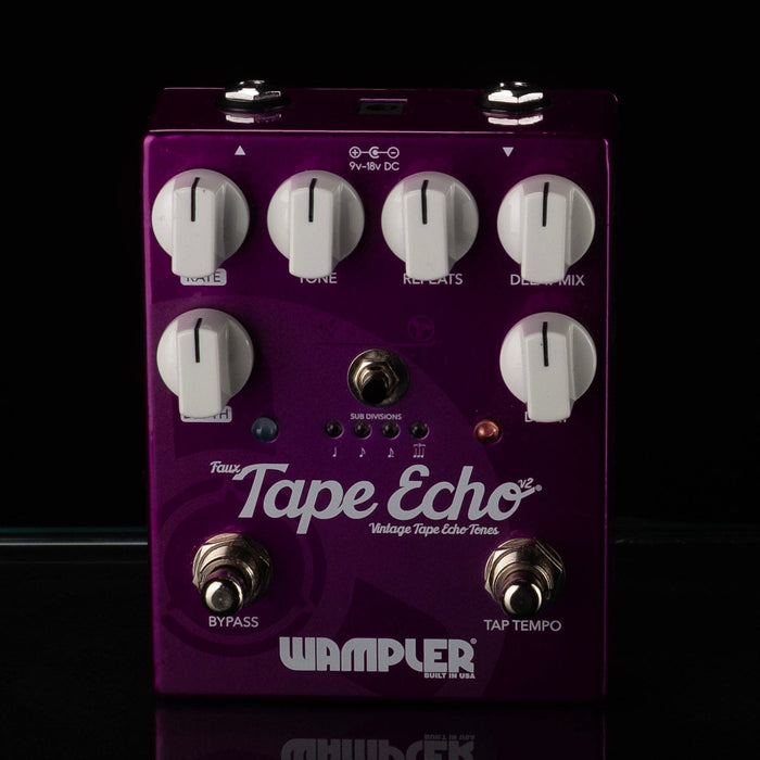Used Wampler Faux Tape Echo Guitar Effect Pedal
