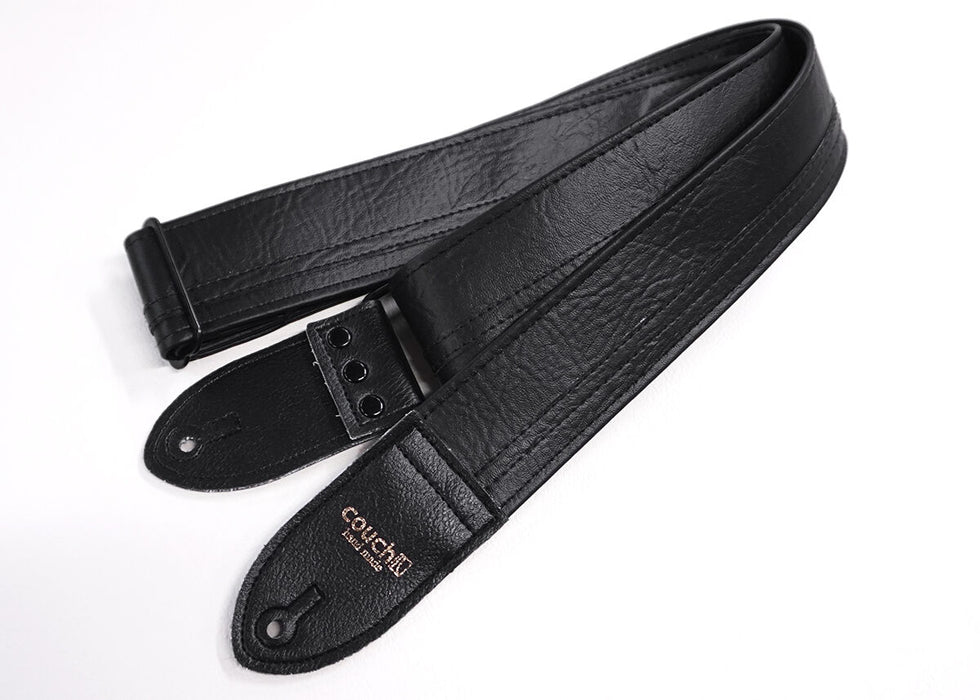 Couch All Black Racer X Guitar Strap - RX050