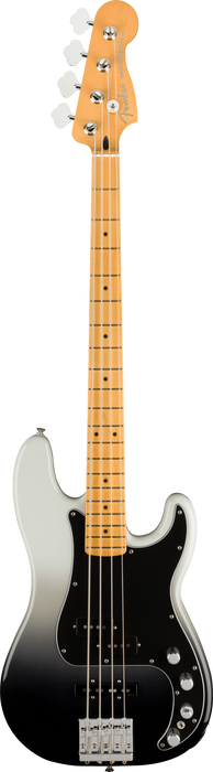 Fender Player Plus Precision Bass Silver Smoke With Gig Bag