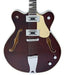 Eastwood Classic 6 Baritone 6 String Semi Hollow Guitar Walnut