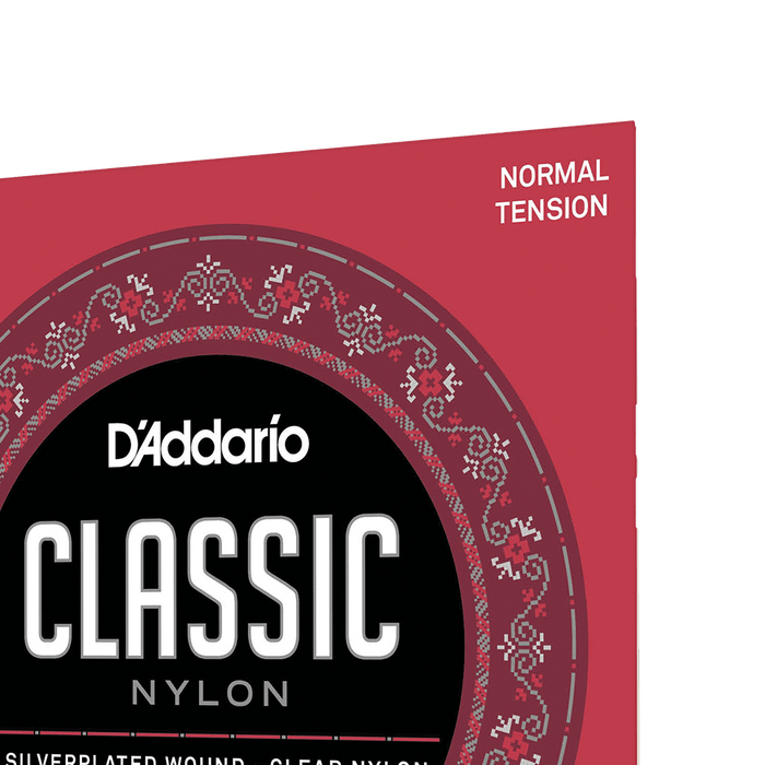 D'Addario EJ27N Set Student Clear/ Silver Normal Tension Strings