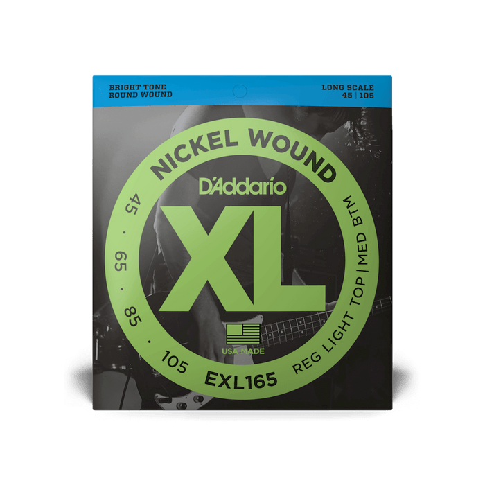 D'Addario EXL165 Set Bass XL 45-105 Long Scale Scale Strings
