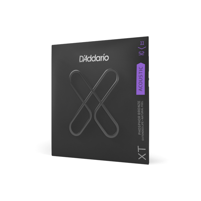 D'Addario XTAPB1152 XT 11-52 Phosphor Bronze Acoustic Strings