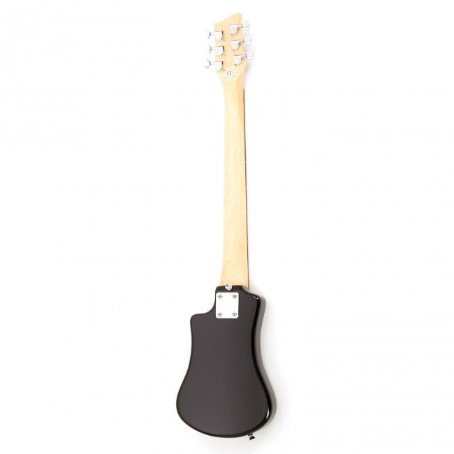 Hofner Shorty Travel Guitar Black With Gig Bag