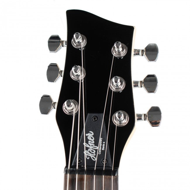 Hofner Shorty Travel Guitar Cadillac Green With Gig Bag