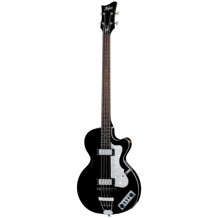 Hofner Ignition Club Bass - Trans Black - HI-CB-BK-O