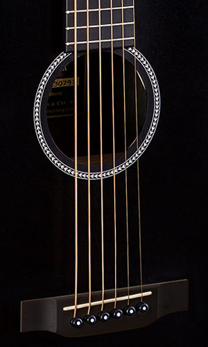Martin LX Black Little Travel Acoustic Guitar LX Black
