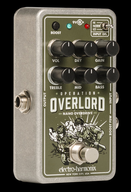 Electro-Harmonix Nano Operation Overlord Overdrive Effect Pedal