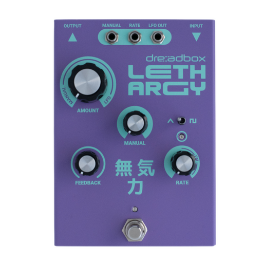 Dreadbox Lethargy 8 Stage Phaser Guitar Effect Pedal