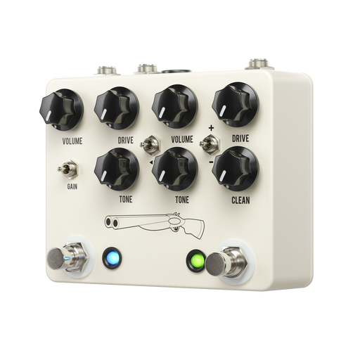 JHS Double Barrel V4 2-in-1 Dual Overdrive Pedal