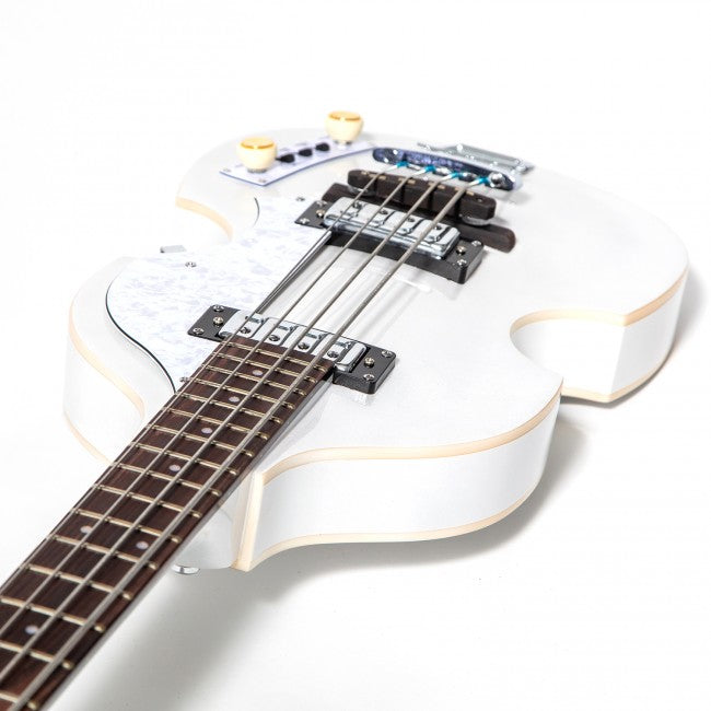 Hofner Ignition Pro Violin Bass HOF-HI-BB-PE-PW Pearl White