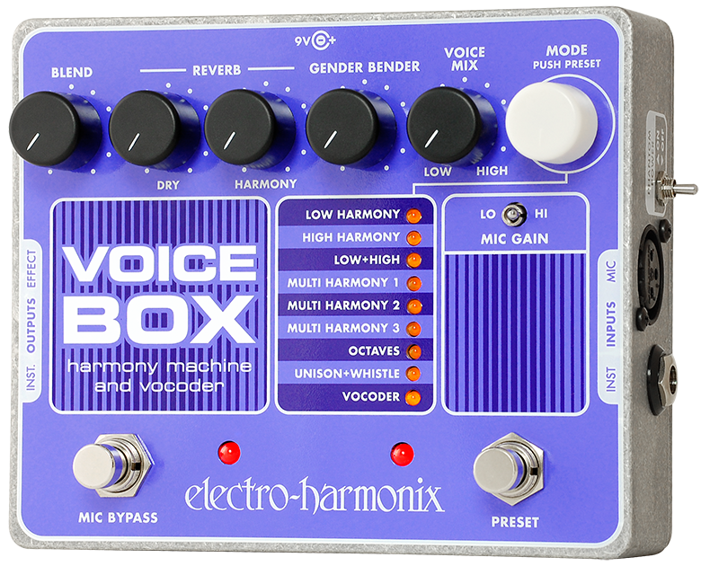 Electro-Harmonix Voice Box Vocal Harmony Machine/Vocoder Guitar Pedal