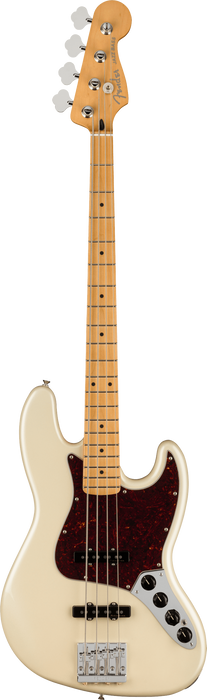 Fender Player Plus Jazz Bass Olympic Pearl With Gig Bag
